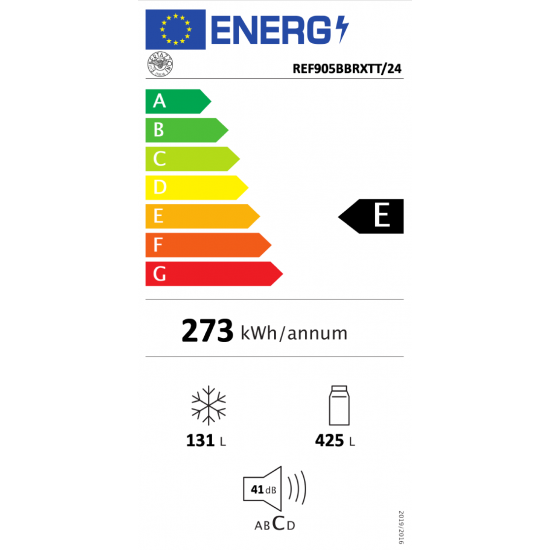 Ψυγειοκαταψύκτης Bertazzoni REF905 BBR XTT Ημι-Εντοιχιζόμενος