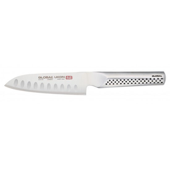 Μαχαίρι Santoku με αυλακώσεις 13 εκατ. Ukon Series Global