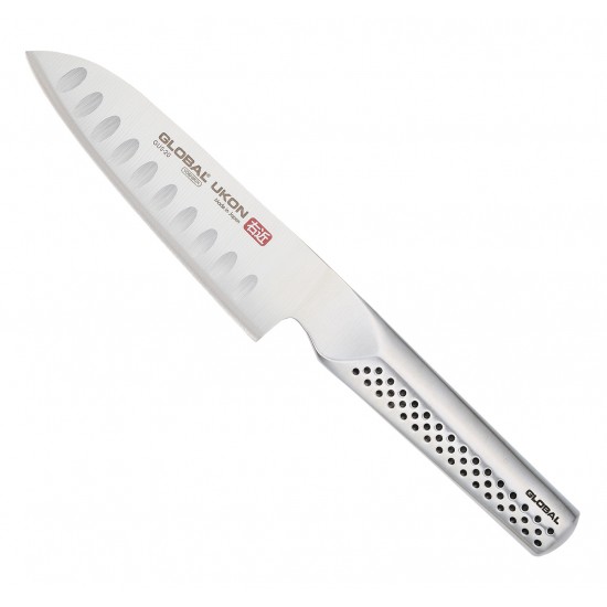 Μαχαίρι Santoku με αυλακώσεις 13 εκατ. Ukon Series Global