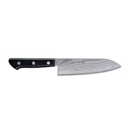 Μαχαίρι Santoku 17 εκατ. από δαμασκηνό ατσάλι Basic Damascus Tojiro