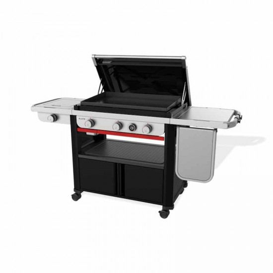 Weber Slate GPSB Premium Griddle 76 cm - Πλάκα Ψησίματος Υγραερίου Με Πλαϊνό Καυστήρα