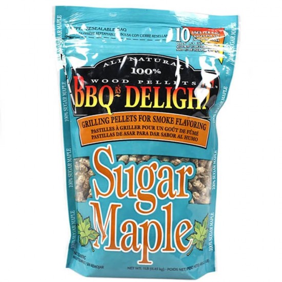 BBQ Delight Smoking pellets Sugar Maple 450 g