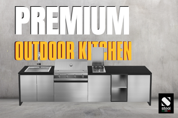 Εξωτερική κουζίνα Steel Cucine